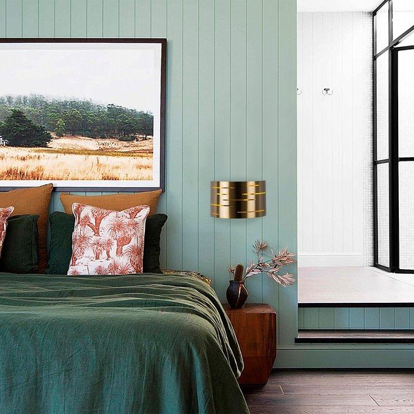 Стенна лампа в златисто – Opviq lights-image-1