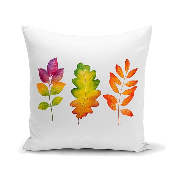 Калъфка за възглавница Цветни листа, 45 x 45 cm - Minimalist Cushion Covers