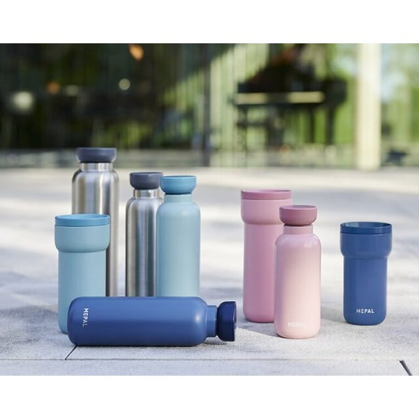 Бутилка  от неръждаема стомана в сребрист цвят 350 ml Natural brushed – Mepal-image-2