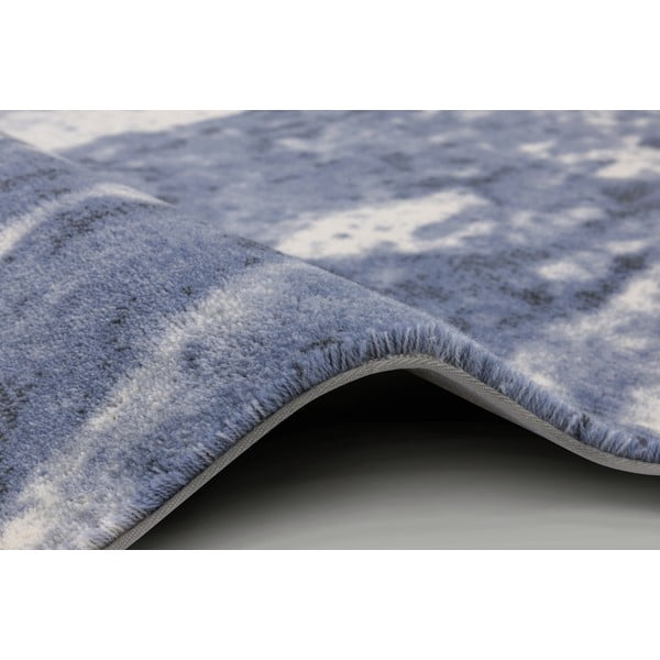 Син вълнен килим 200x300 cm Albo - Agnella-image-2