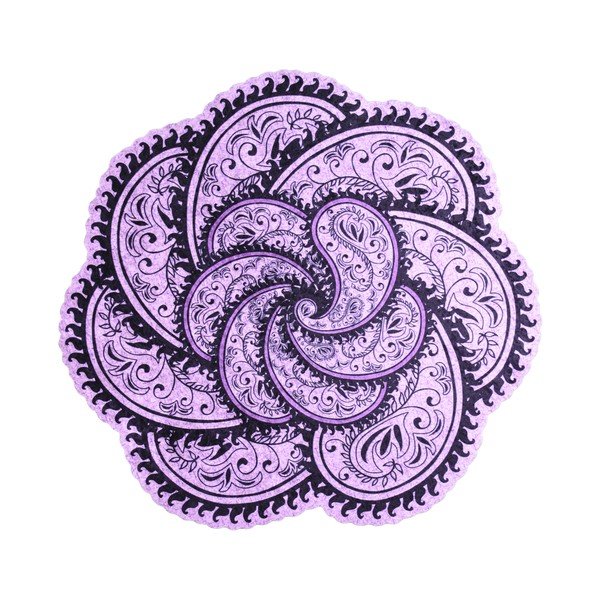 Килим Пангуо, ⌀ 100 cm - Vitaus-image-1