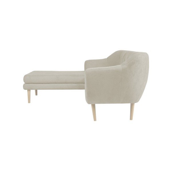 Béžová pohovka s lenoškou na levé straně Mazzini Sofas Sicile-image-1