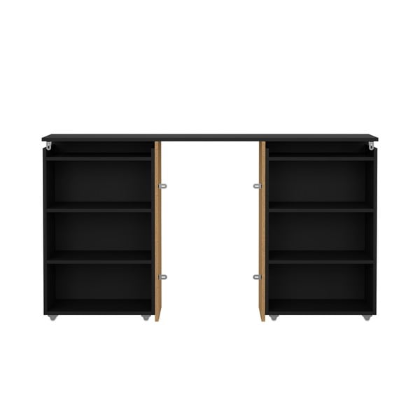 Черна табла за легло 145x80 cm Naia – Tvilum-image-3