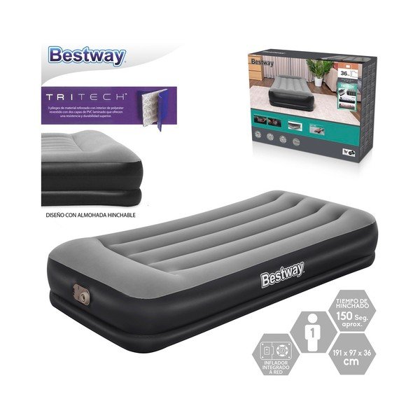 Надуваем матрак – Bestway-image-2