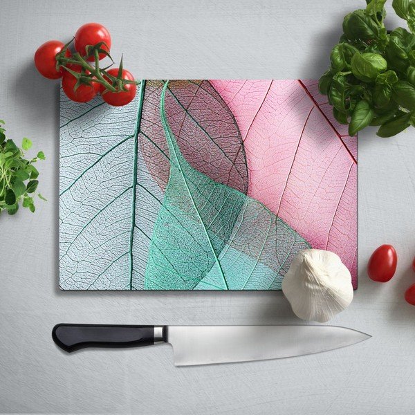 Стъклена дъска за рязане Leaf - Insigne-image-1