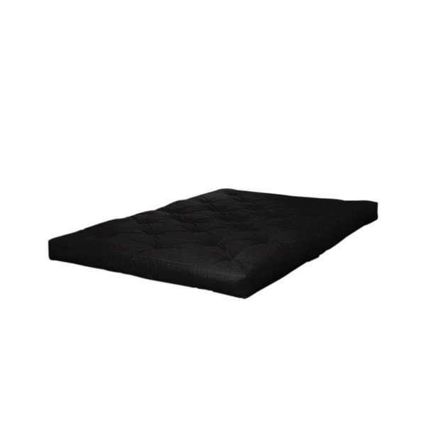 Черен средно твърд матрак футон 140x200 cm Comfort Black – Karup Design