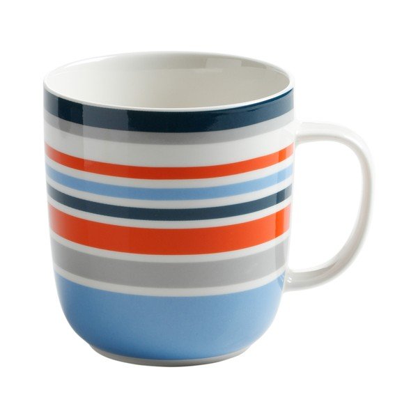 Porcelánový hrnek laděný do modra Maxwell & Williams Boat Club, 450 ml