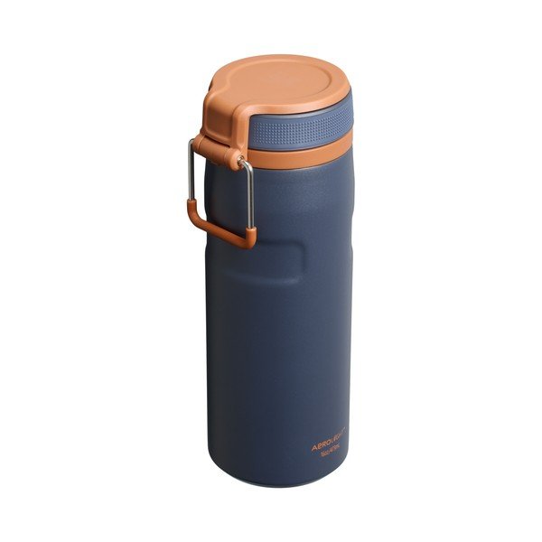 Тъмносин термос от неръждаема стомана 470 ml IceFlow™ Bottle Twist Flip Twilight – Stanley-image-1