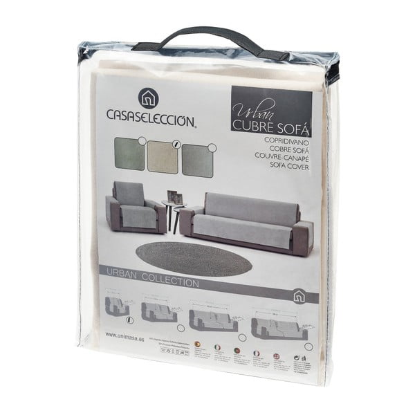 Кремаво покривало за кресло 55 cm Urban – Casa Selección-image-3