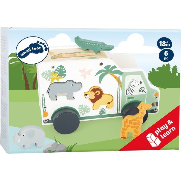 Детска дървена играчка Safari - Legler-image-1