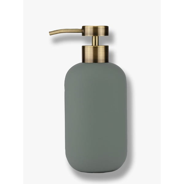 Зелен керамичен диспенсер за сапун 200 ml Lotus – Mette Ditmer Denmark