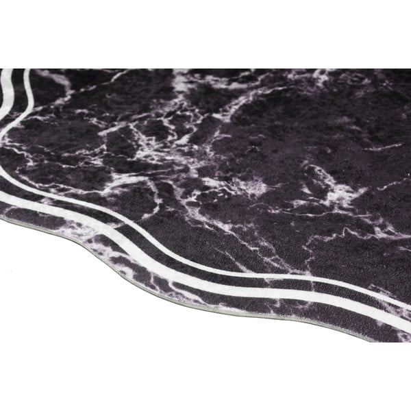 Черен килим 200x80 cm - Vitaus-image-2