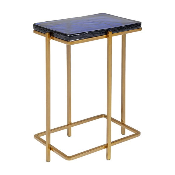 Сгъваема маса в златисто Lagoon, височина 50 cm - Kare Design-image-1