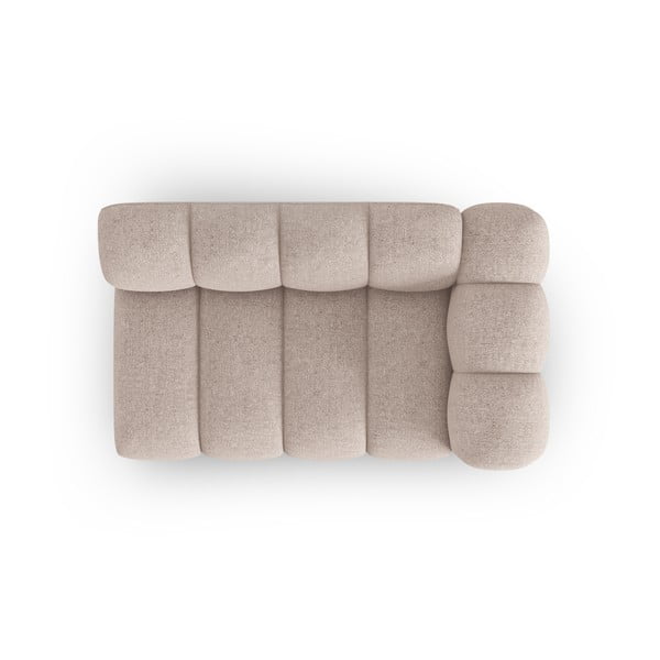 Бежов модулен диван (десен ъгъл) Lupine – Micadoni Home-image-3