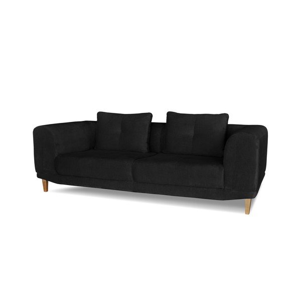 Černá trojmístná pohovka Windsor & Co. Sofas Sigma-image-2