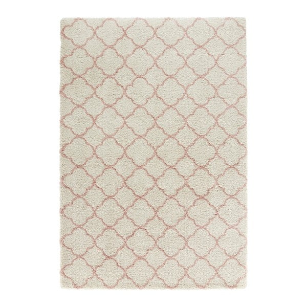 Krémovo-růžový koberec Mint Rugs Grace Creme Rose, 80 x 150 cm