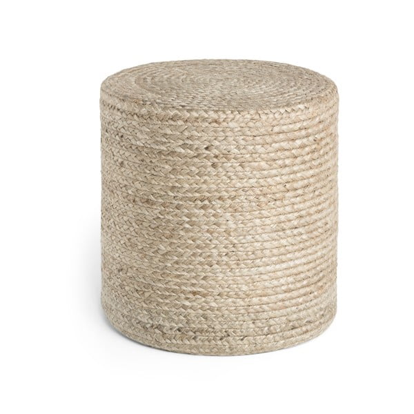 Сиво-бежова табуретка Jutta Greige – Hanse Home