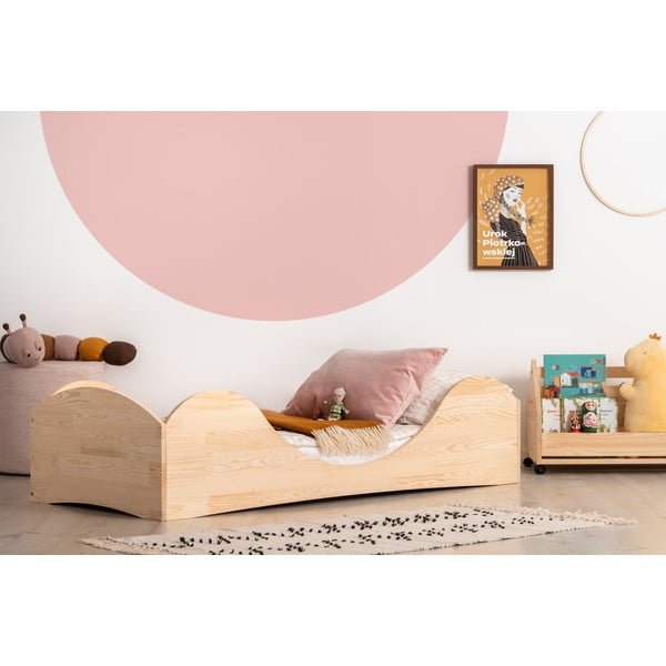 Dětská postel z borovicového dřeva Adeko Pepe Adel, 90 x 200 cm