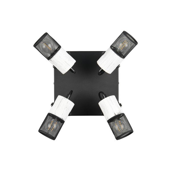 Черно-бял прожектор ø 9 cm Tosh - Trio-image-3