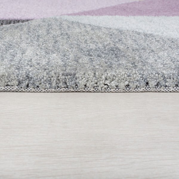 Сив и лилав килим , 120 x 170 cm Icon - Flair Rugs-image-3