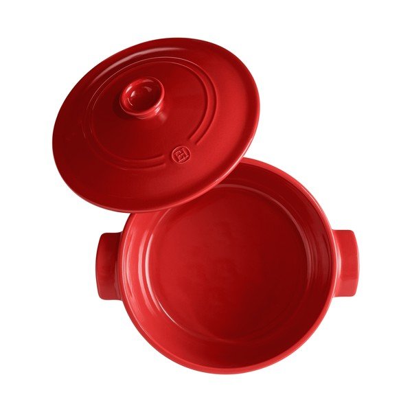 Керамичен съд за готвене с капак 3,9 l Flame – Emile Henry-image-2