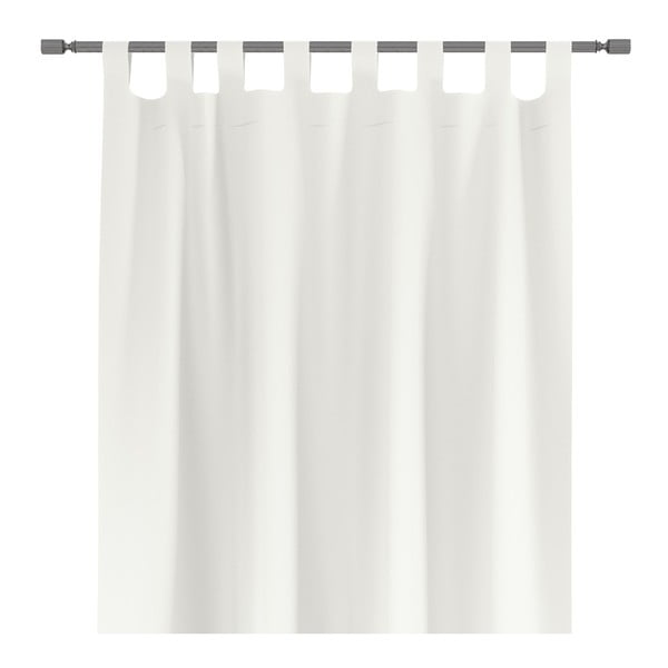 Бяла завеса Tab, 140 x 250 cm Oxford - AmeliaHome