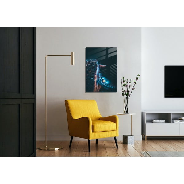 Картина върху стъкло 50x70 cm Night Way - Wallity-image-1