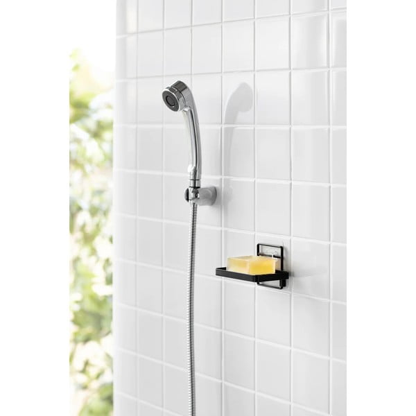 Черна самозалепваща метална сапунерка Film Hook – YAMAZAKI-image-4