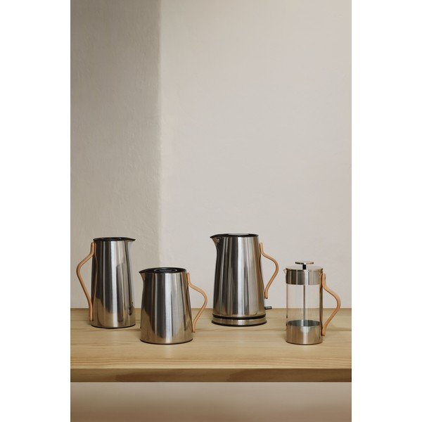 Електрическа кана от неръждаема стомана в сребрист цвят 1,2 l Emma – Stelton-image-2