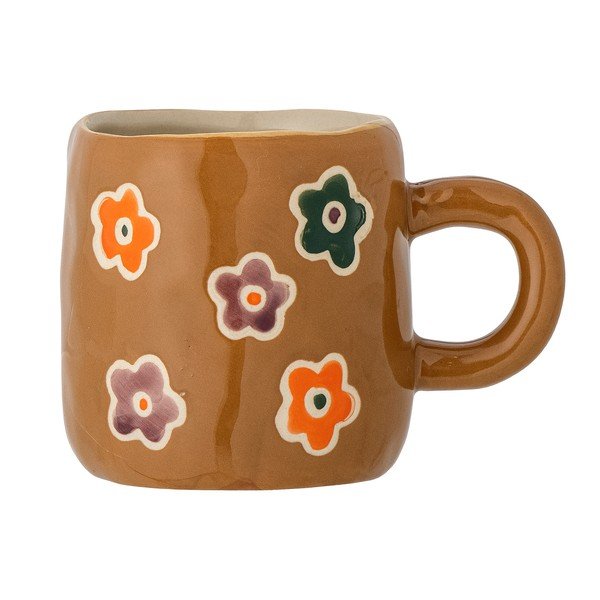 Кафява глинена детска чаша 130 ml Addy – Bloomingville Mini