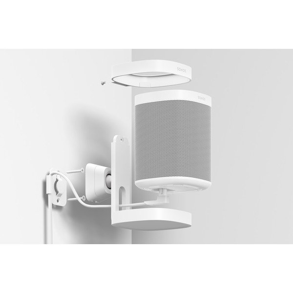 Бяла стенна система за поддръжка на високоговорители Mount for One - Sonos-image-1