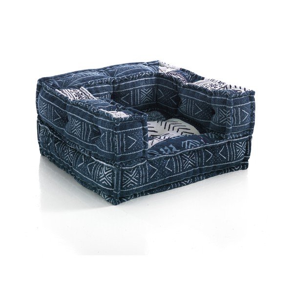 Бяло-синьо кресло Yara – Tomasucci-image-2