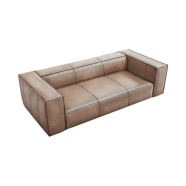 Светлокафяв кожен диван 227 см Madame - Windsor & Co Sofas-image-3
