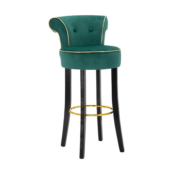 Бар стол от кремаво кадифе 96 cm Luxy - Mauro Ferretti