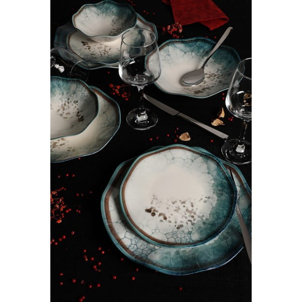 Комплект за хранене от порцелан 24 бр. - Hermia-image-3