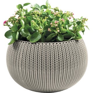 Пластмасова висяща стенна саксия за цветя ø 36 cm Cozy – Keter