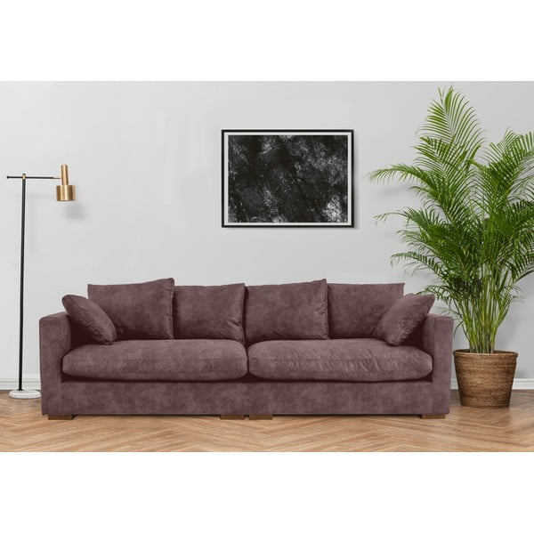 Тъмнокафяв диван 266 cm Comfy – Scandic-image-1