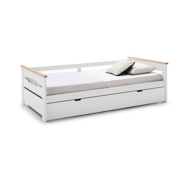 Бяло детско легло с разтегателно легло , 90 x 190 cm Elisa - Marckeric-image-4