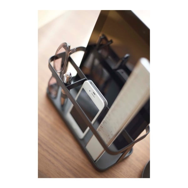 Черна многофункционална стойка Tower - YAMAZAKI-image-1