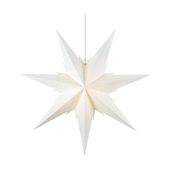 Бяла висяща коледна светлинна украса Daria – Markslöjd