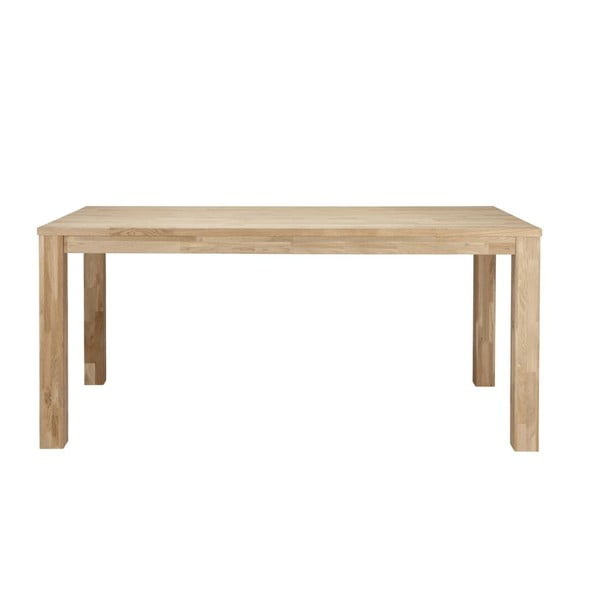 Dřevěný jídelní stůl WOOOD Largo Untreated, 90x200 cm