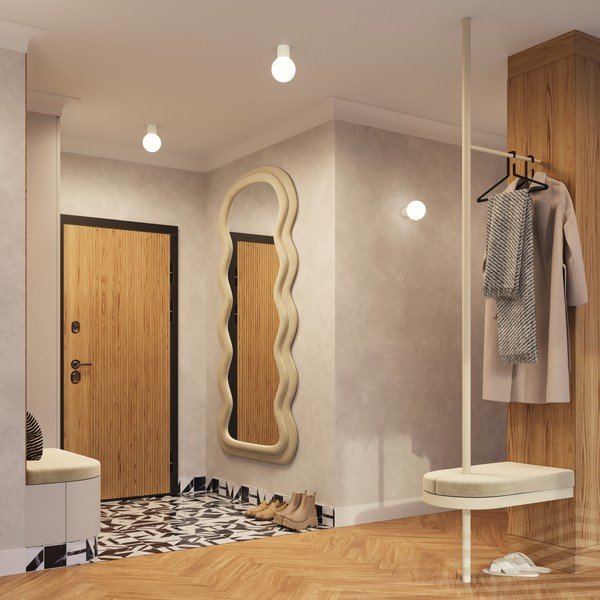 Кремаво осветително тяло за таван със стъклен абажур ø 12 cm Orbital – Sollux-image-3