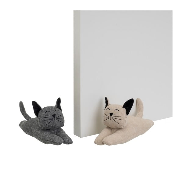 Ограничители за врата в комплект от 2 бр. Cat – Casa Selección-image-1