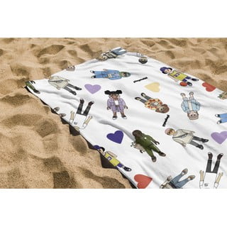 Памучена плажна кърпа от тери 75x140 cm Unique United – Playmobil