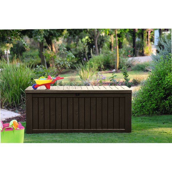 Тъмнокафява градинска кутия за съхранение – Keter-image-1