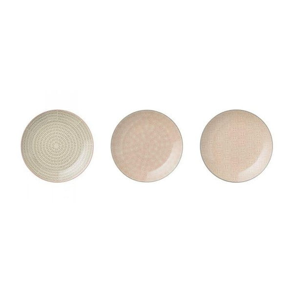 Комплект от 3 керамични чинии Cécile Sermo - Bloomingville