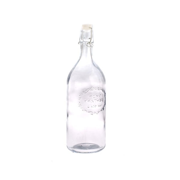 Стъклена бутилка с капачка Merito, 1 л - Dakls