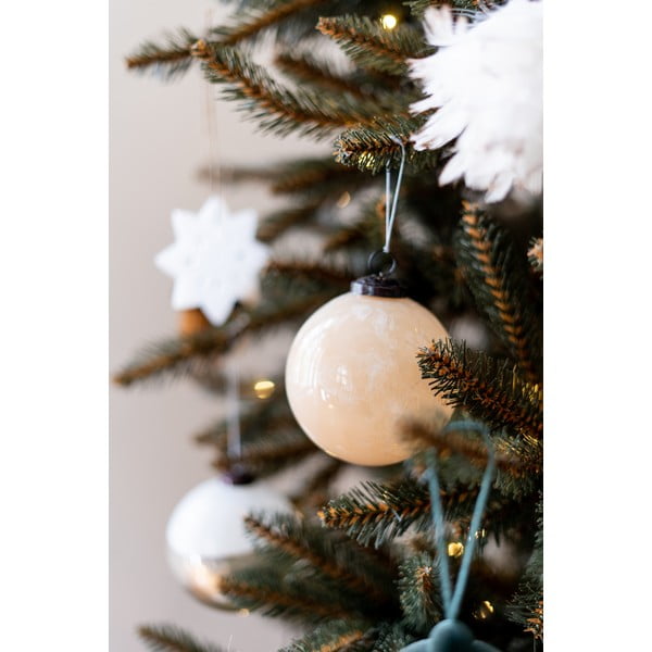 Стъклена коледна топка Nancy – Bloomingville-image-1