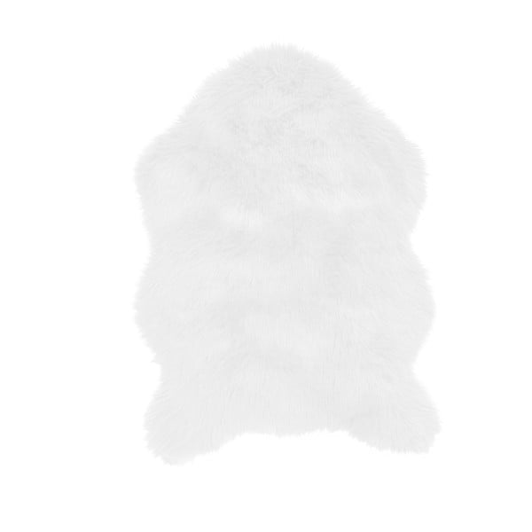 Бяла изкуствена кожа Овча кожа, 60 x 90 cm - Tiseco Home Studio