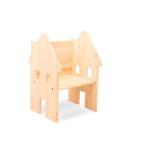 Детски стол от масивен бор HappyHouse Happy House - Little Nice Things